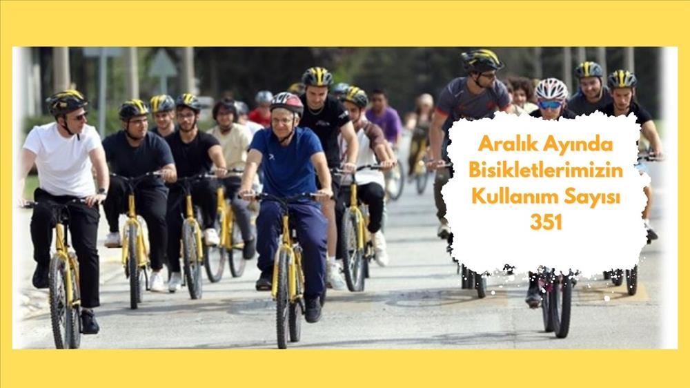 Aralık  Ayı Sarı Bisiklet Kullanım Sayısı